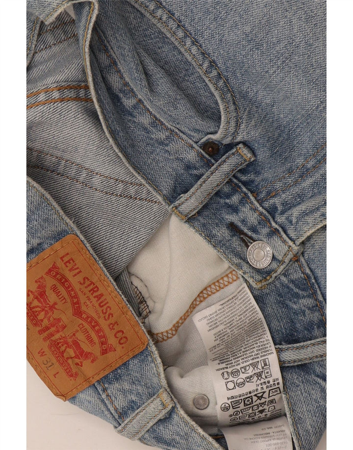 Levi's Mens 505 Shorts de mezclilla desgastados W31 Algodón azul medio