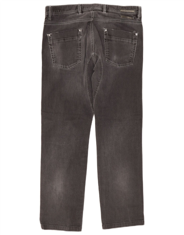 Diesel Hombre Thaye Slim Jeans W34 L32 Algodón Gris