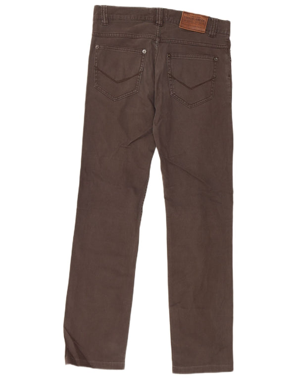 Timberland Pantalones casuales ajustados para niños 13-14 años W28 L28 Algodón marrón