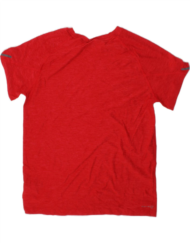 RUSSELL ATHLETIC Boys T-Shirt Top 15-16 Years 2XL Red Polyester Vintage Russell Athletic and Second-Hand Russell Athletic from Messina Hembry 