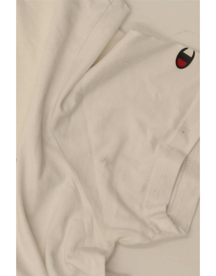Champion Camiseta para hombre Top Small White