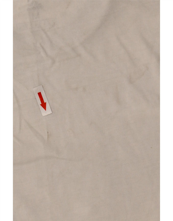 Camiseta Adidas Hombre Top Medium Blanco Algodón