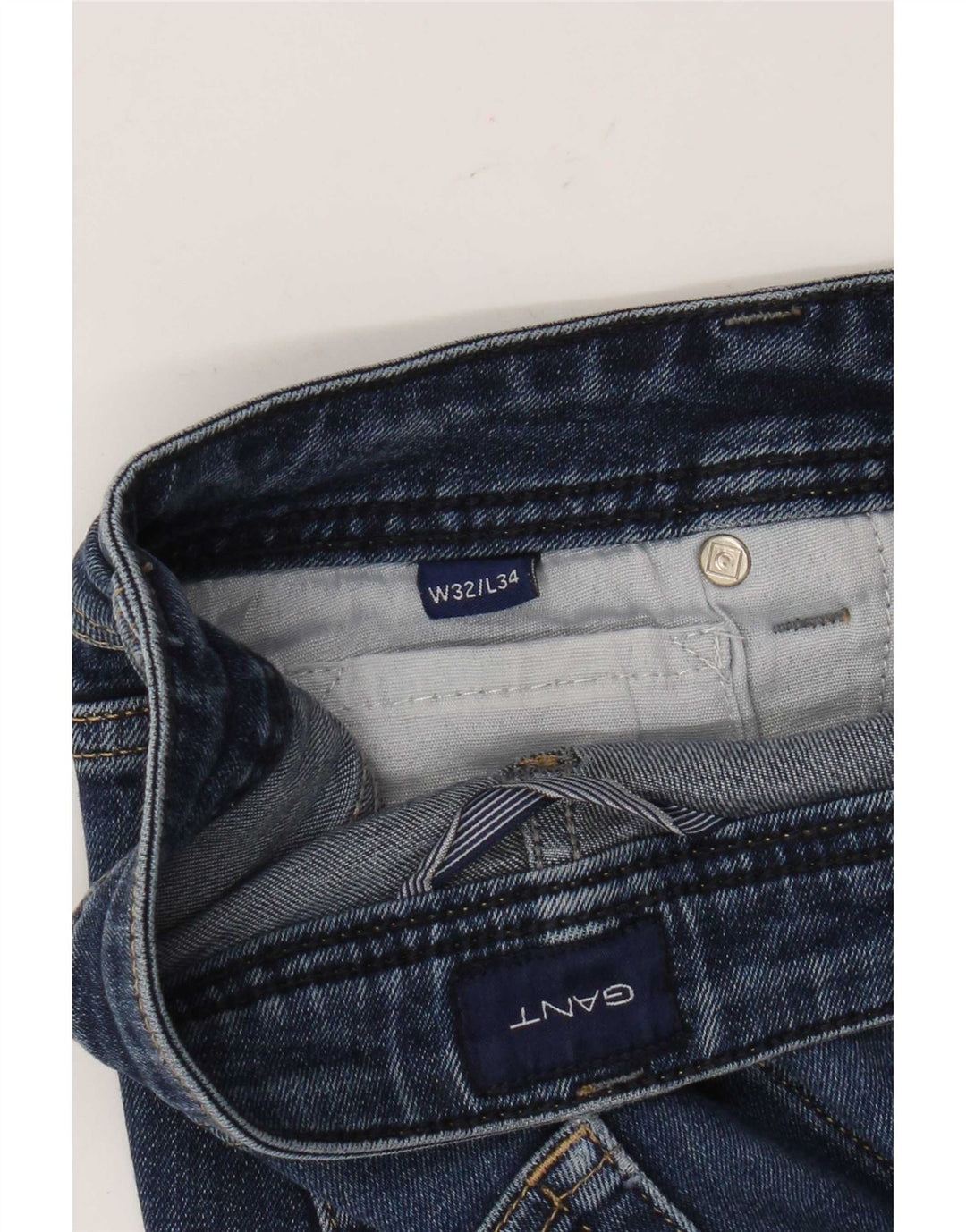 Vaqueros Gant Hombre Slim W32 L31 Azul