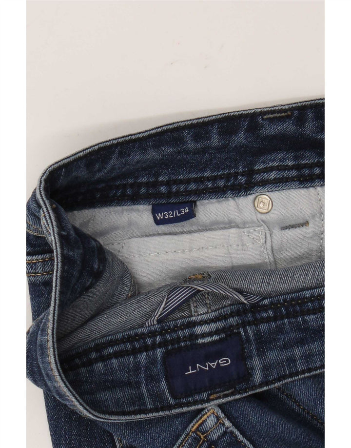 Vaqueros Gant Hombre Slim W32 L31 Azul