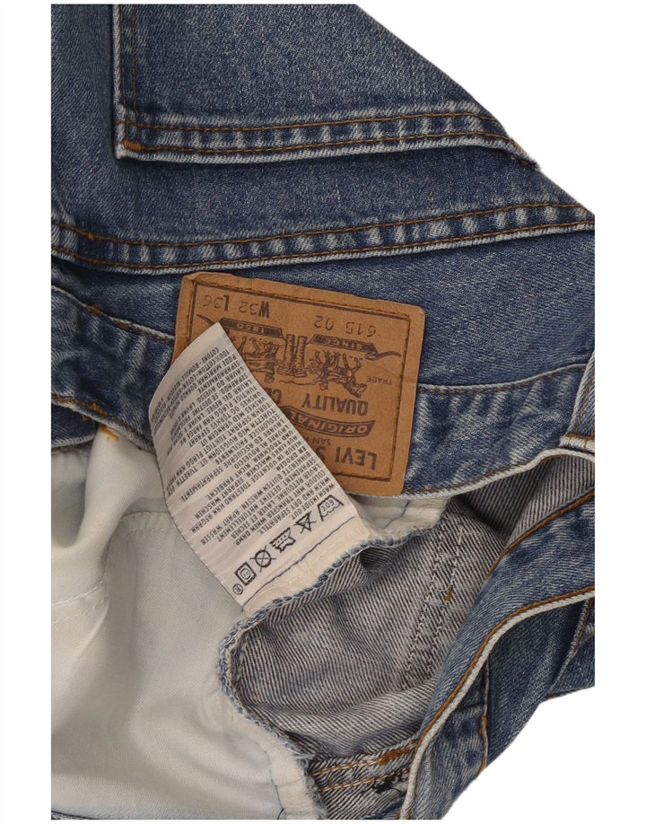 LEVI'S Pantalones cortos vaqueros para mujer W32 Algodón azul grande