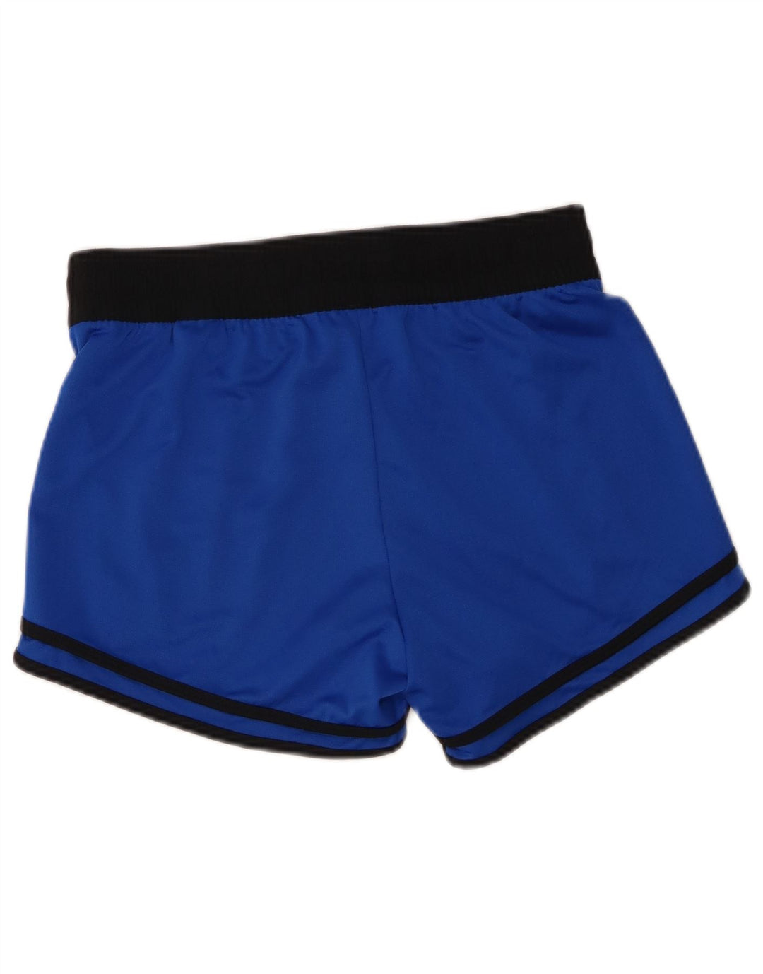 Reebok Pantalones cortos deportivos para mujer UK 8/10 Pequeño azul Colorblock Poliéster