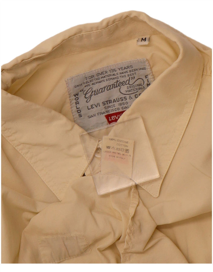 Camisa LEVI'S Hombre Manga Corta Algodón Beige Medio