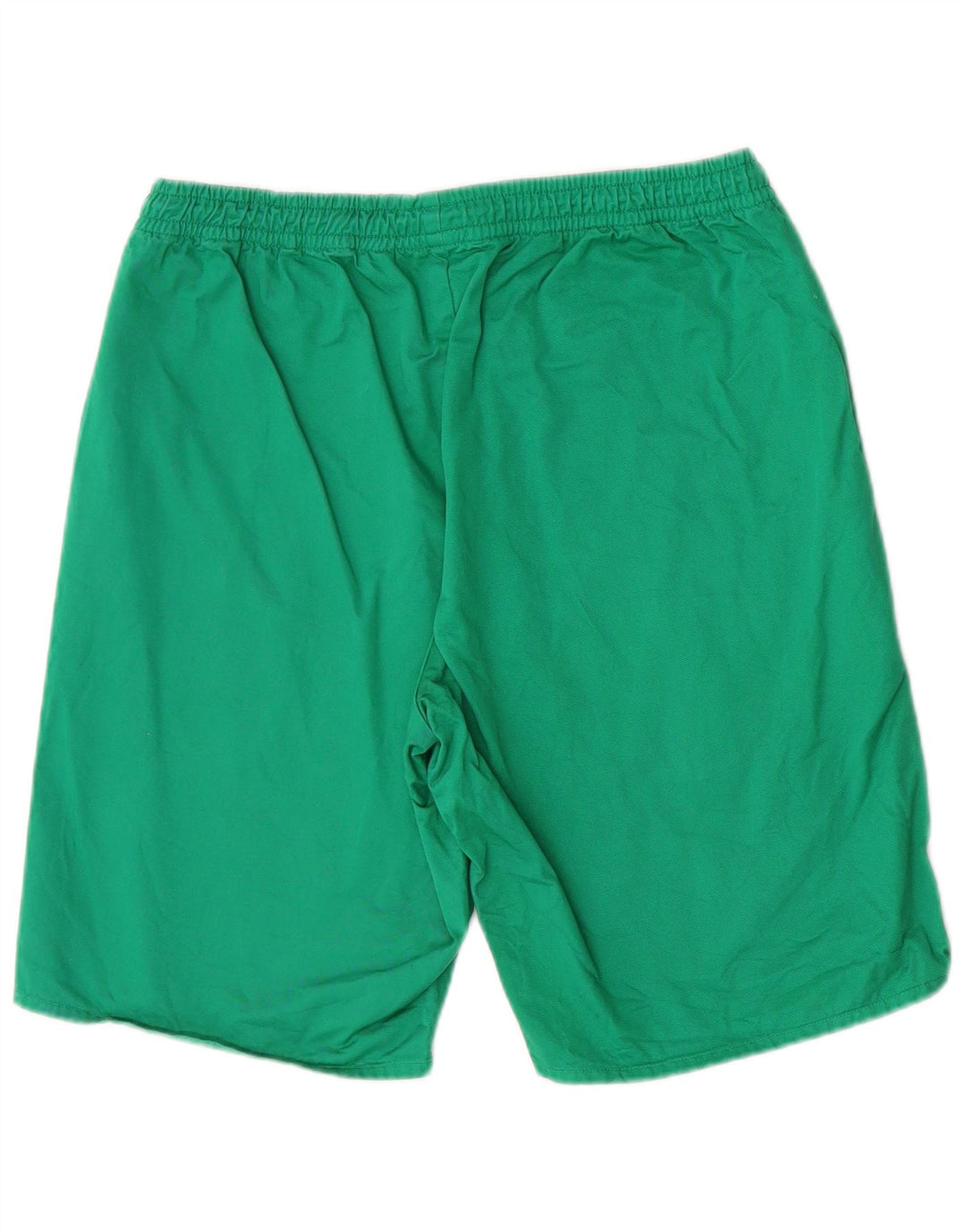 Benetton Hombre Shorts Deportivos Gráficos De Algodón Verde Medio
