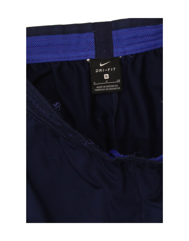 Pantalones de chándal Nike Dri Fit para hombre, talla pequeña, color azul marino