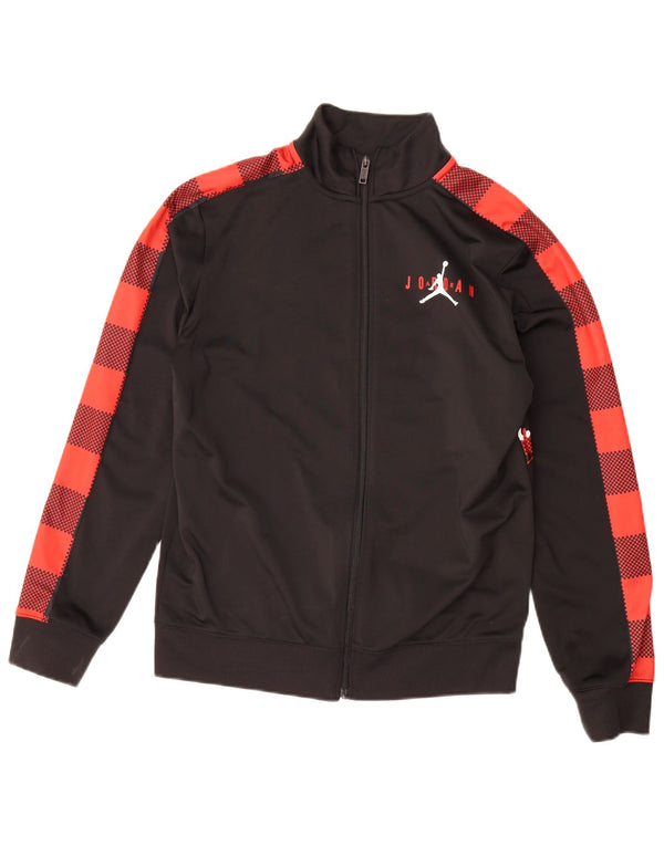 Jordan - Chaqueta de chándal con gráfico para niños, 13-14 años, XL, color negro