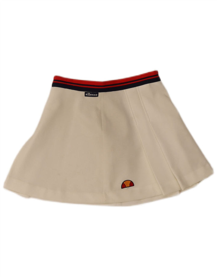 ELLESSE Falda de tenis para mujer IT 42 Medium White Colourblock
