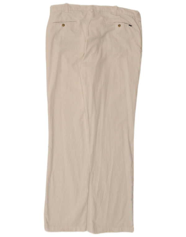 Polo Ralph Lauren Pantalones chinos rectos de corte clásico para hombre W40 L36 Blanco