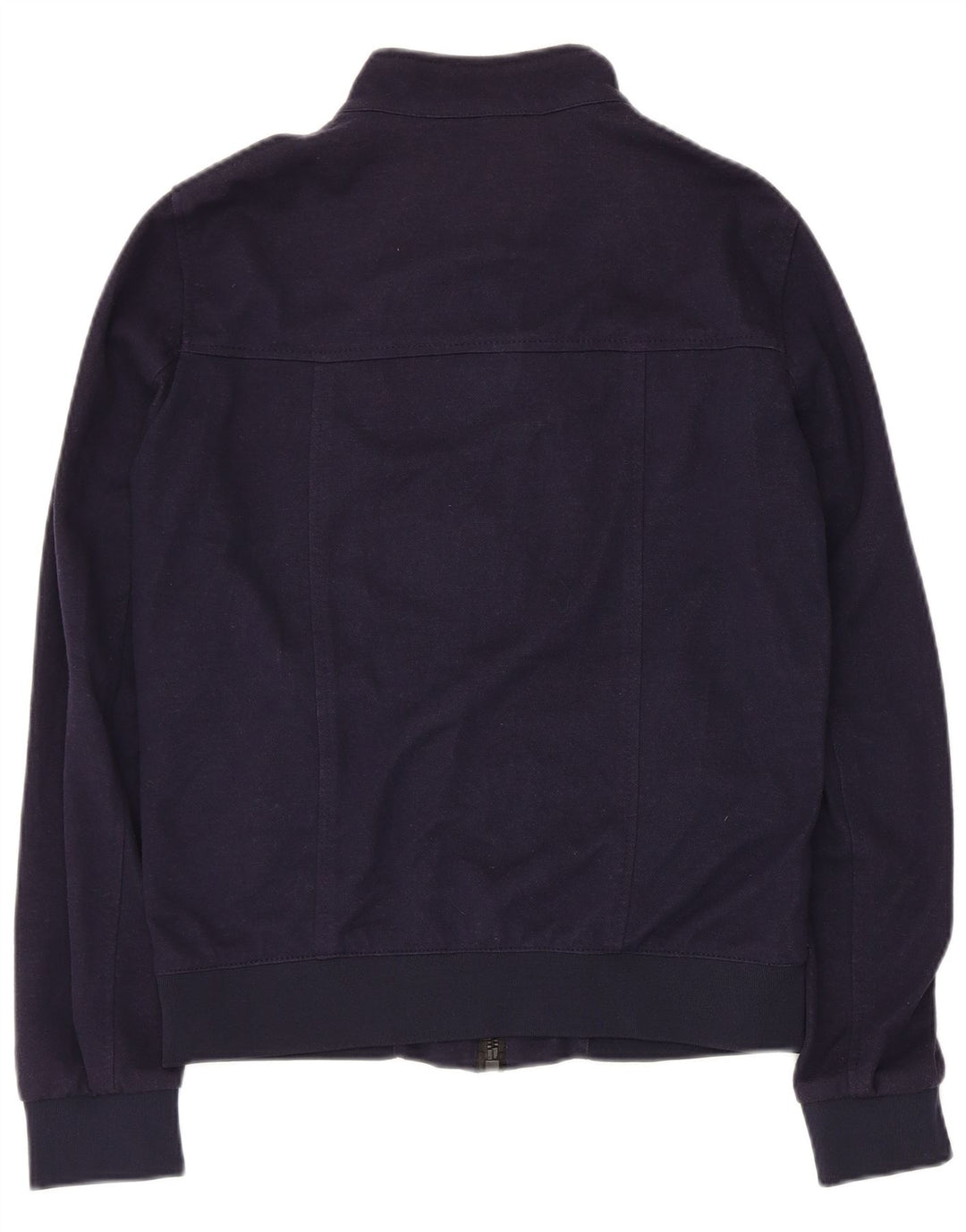 ZARA Chaqueta Bomber Hombre UK 38 Mediana Azul Marino Poliéster