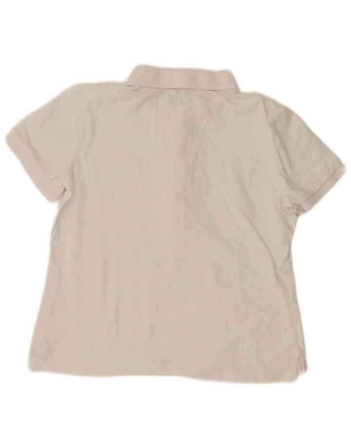 Gant Polo para mujer UK 44 Mediano Blanco