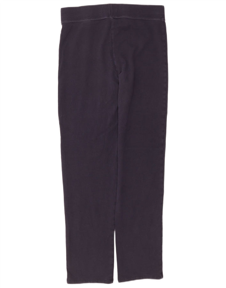 Marks & Spencer Pantalones de Chándal para Mujer UK 12 Medium Azul Marino Algodón