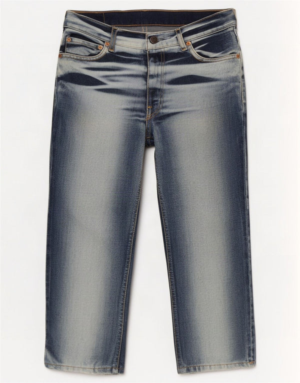 Levi's Hombre 661 Capri Jeans W32 L22 Azul marino Colorblock