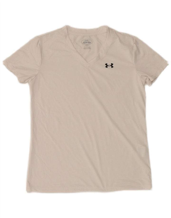 Camiseta Under Armour Hombre Top XS Blanco Poliéster