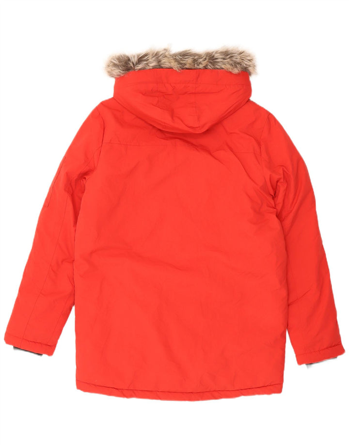 Marks & Spencer Chaqueta utilitaria con capucha para niños 14-15 años Poliamida roja