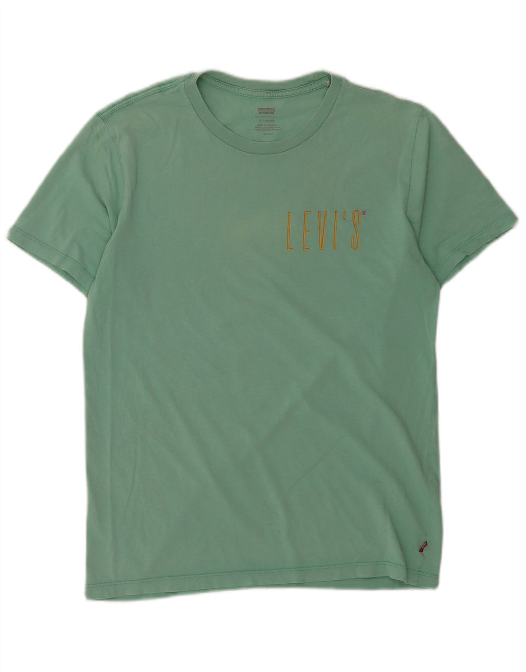 Levi's Hombre Camiseta Gráfica Top Pequeño Verde