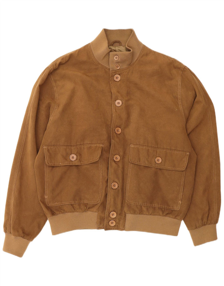 Brugi Chaqueta Bomber Hombre IT 52 XL Poliéster Beige