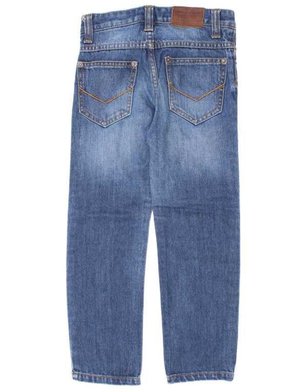 Timberland Vaqueros rectos para niño 5-6 años W22 L19 Algodón azul