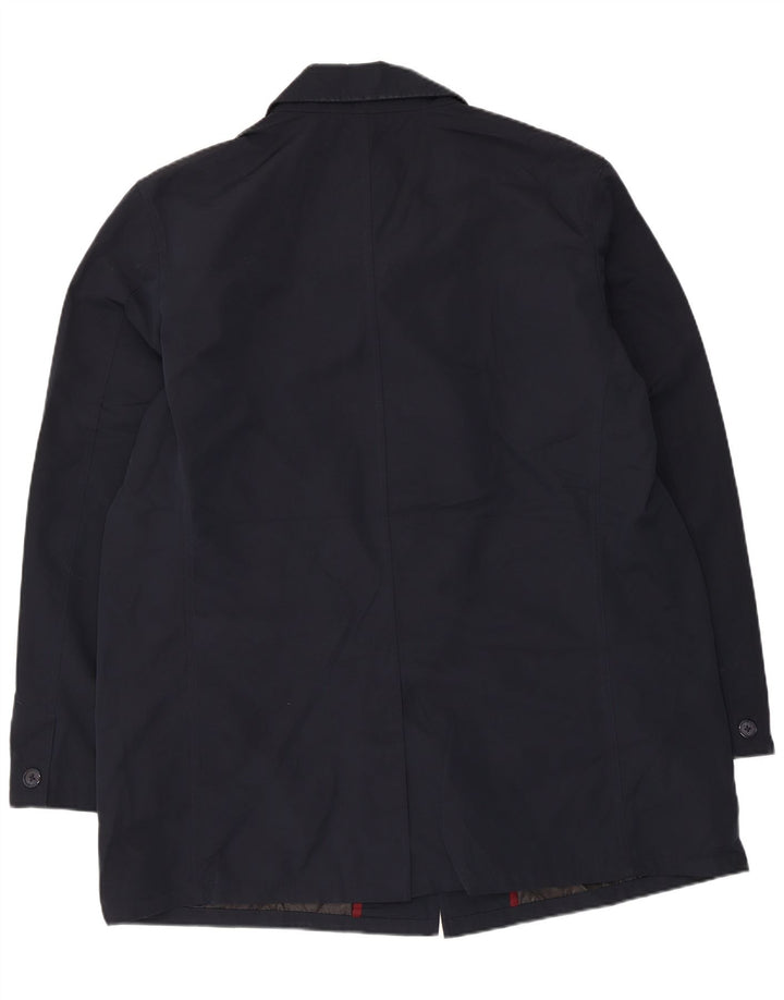 Marks & Spencer Abrigo para hombre UK 44 2XL Poliéster azul marino