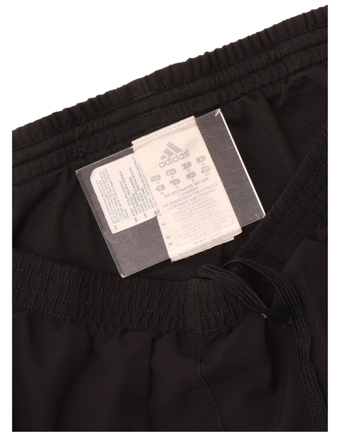 Adidas - Pantalones cortos deportivos para mujer, talla 10, color negro