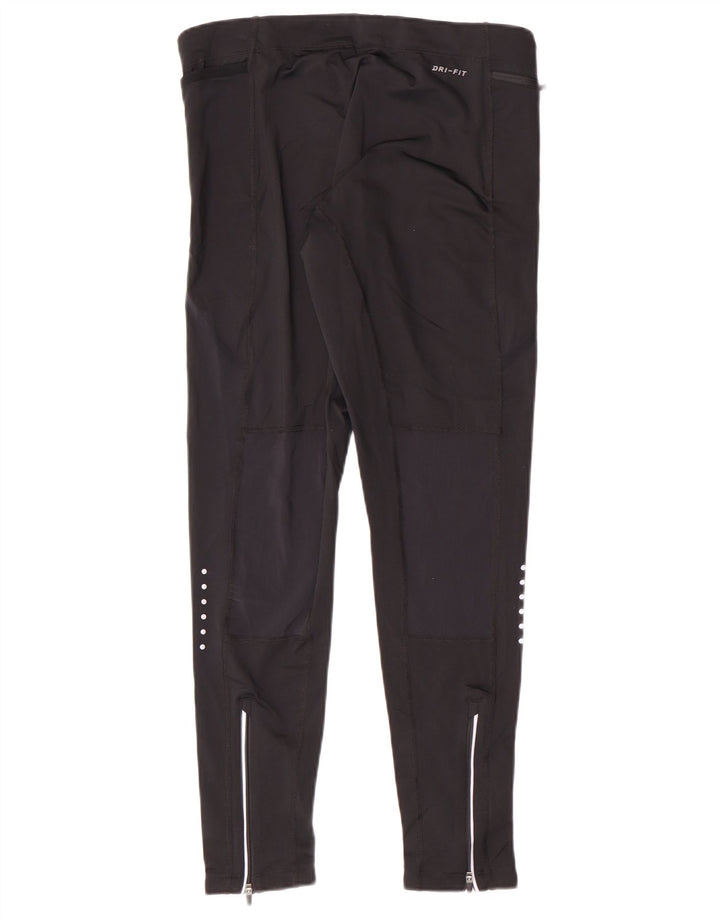 Nike Leggings Dri Fit para mujer UK 12 Mediano Negro Poliéster
