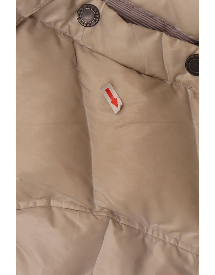 FRIEDA & FREDDIES Chaleco Acolchado Mujer EU 40 Medio Beige Poliéster