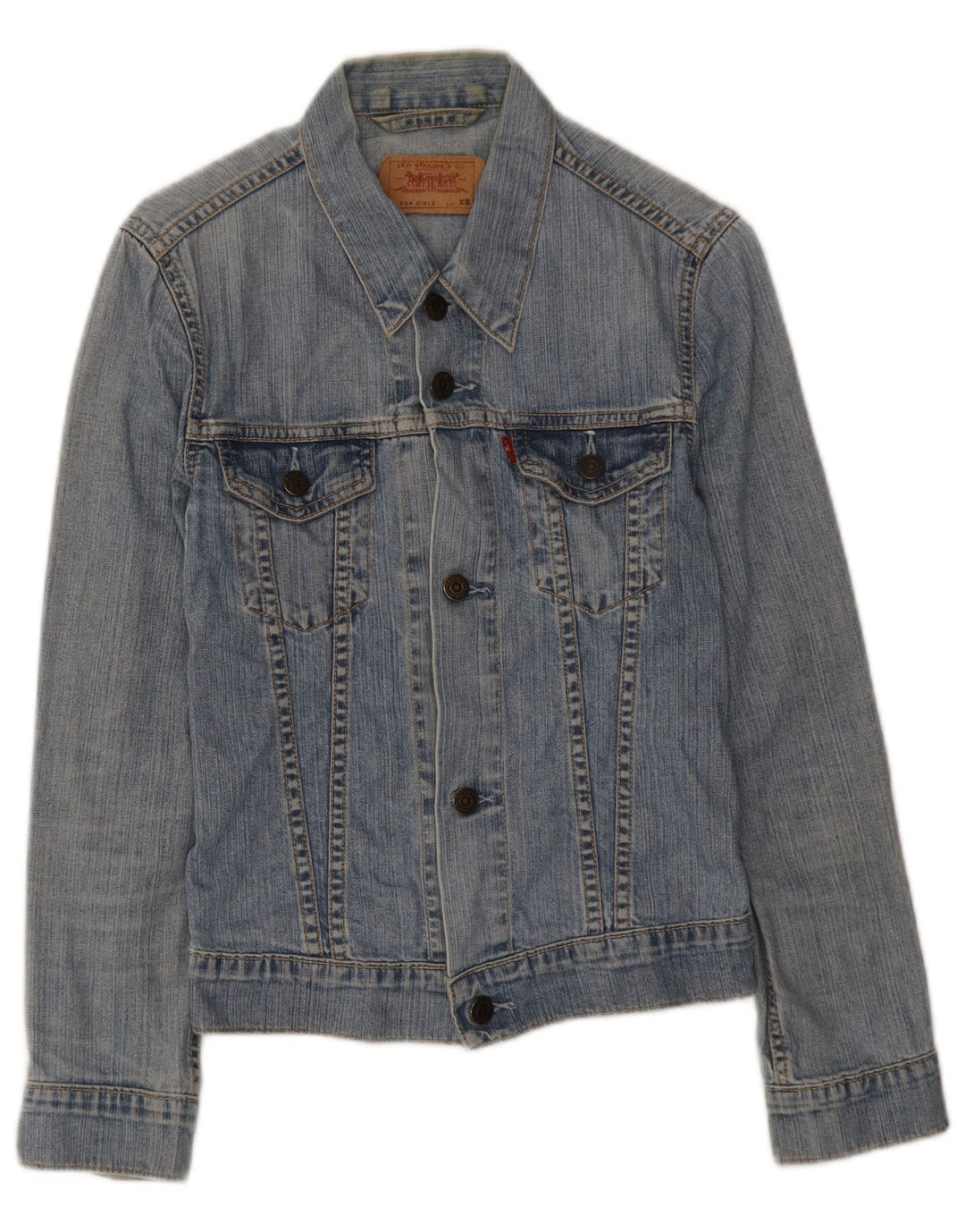 Levi's Chaqueta Vaquera Niña 7-8 Años XS Azul Algodón