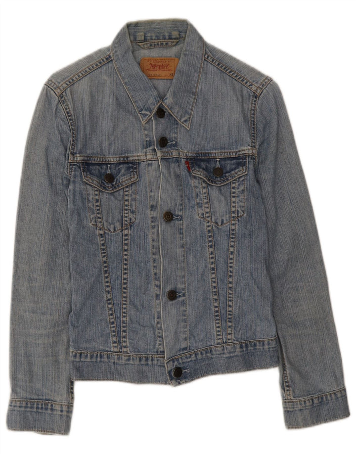 Levi's Chaqueta Vaquera Niña 7-8 Años XS Azul Algodón
