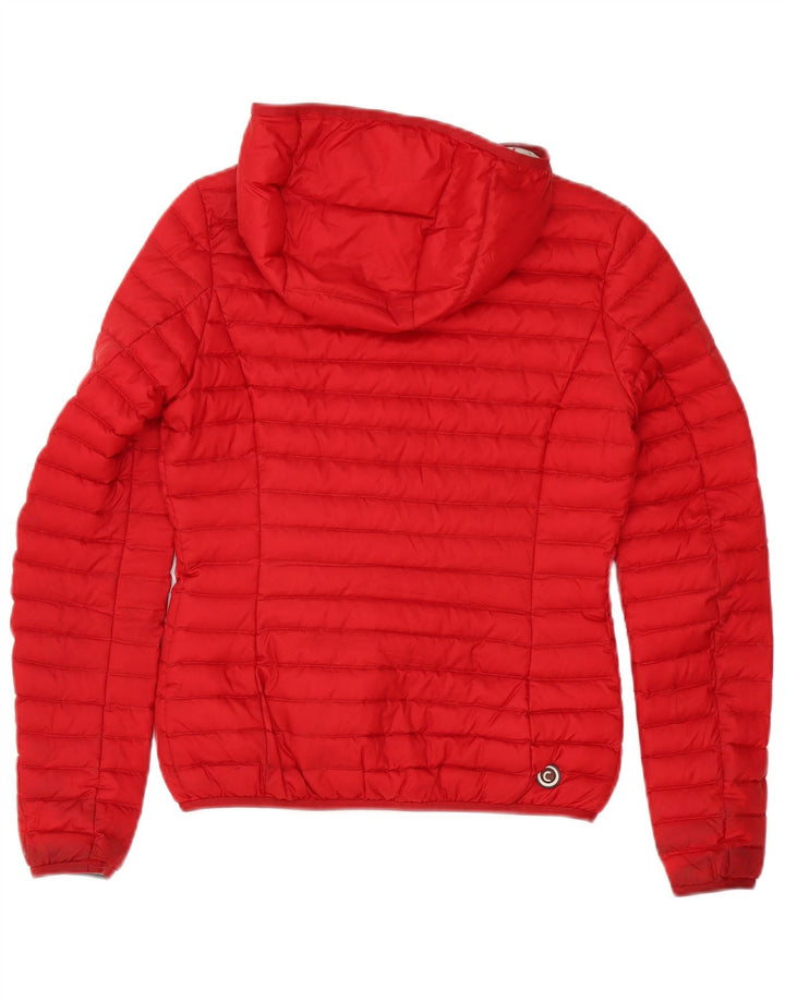 Colmar Mujer Chaqueta Acolchada Con Capucha IT 38 2XS Poliéster Rojo