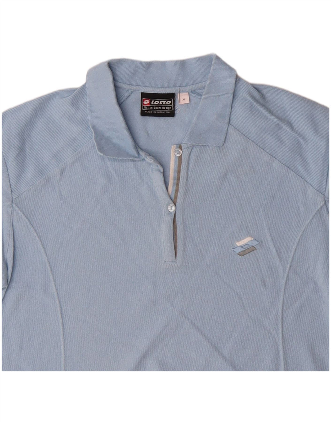 LOTTO Polo Mujer ES 40 XL Algodón Azul