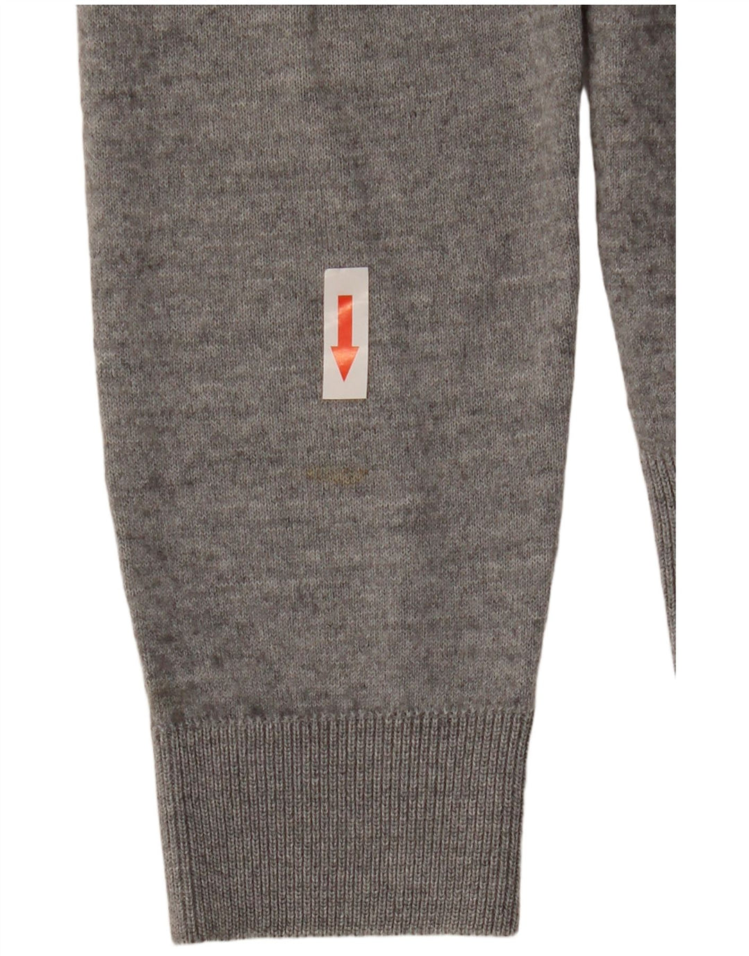 Zara Hombre Jersey Cárdigan Gris Medio Moteado