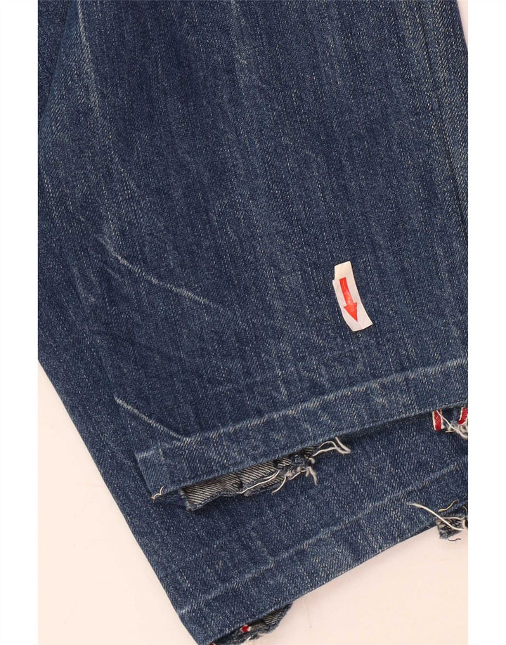Replay Vaqueros ajustados desgastados para hombre W34 L34 Algodón azul