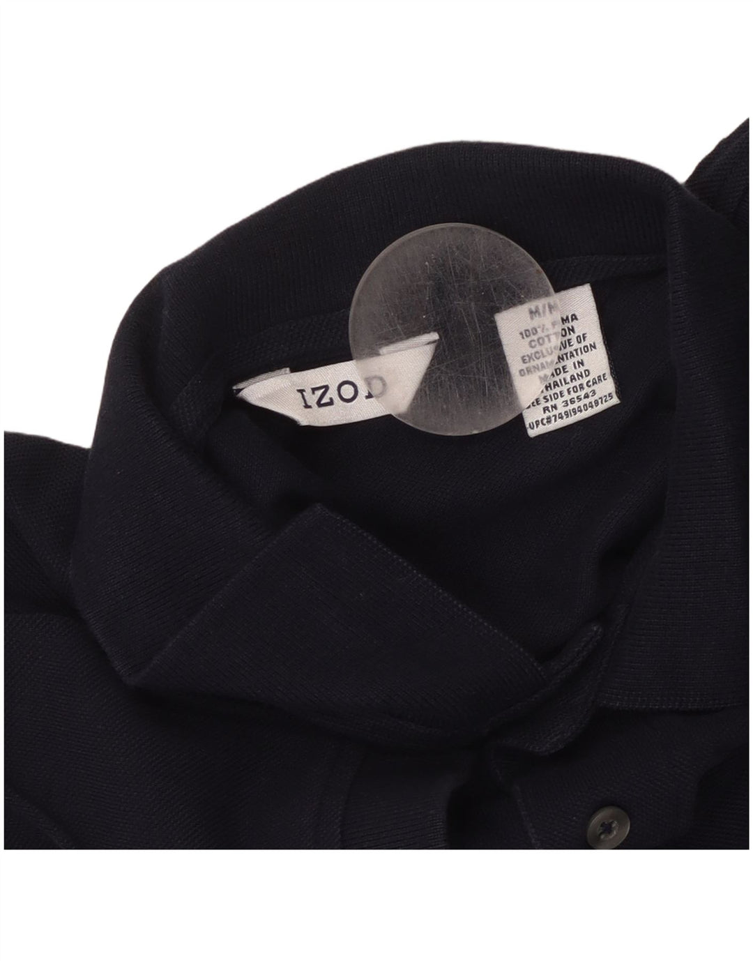 IZOD Polo Hombre Algodón Azul Marino Mediano