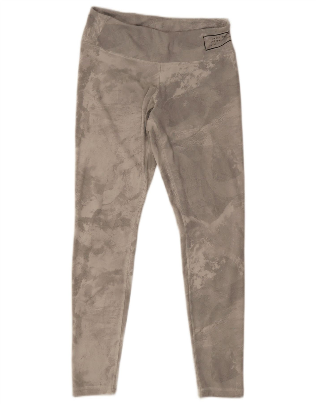 Leggings Reebok para mujer UK 8/10 Small Grey Tie Dye