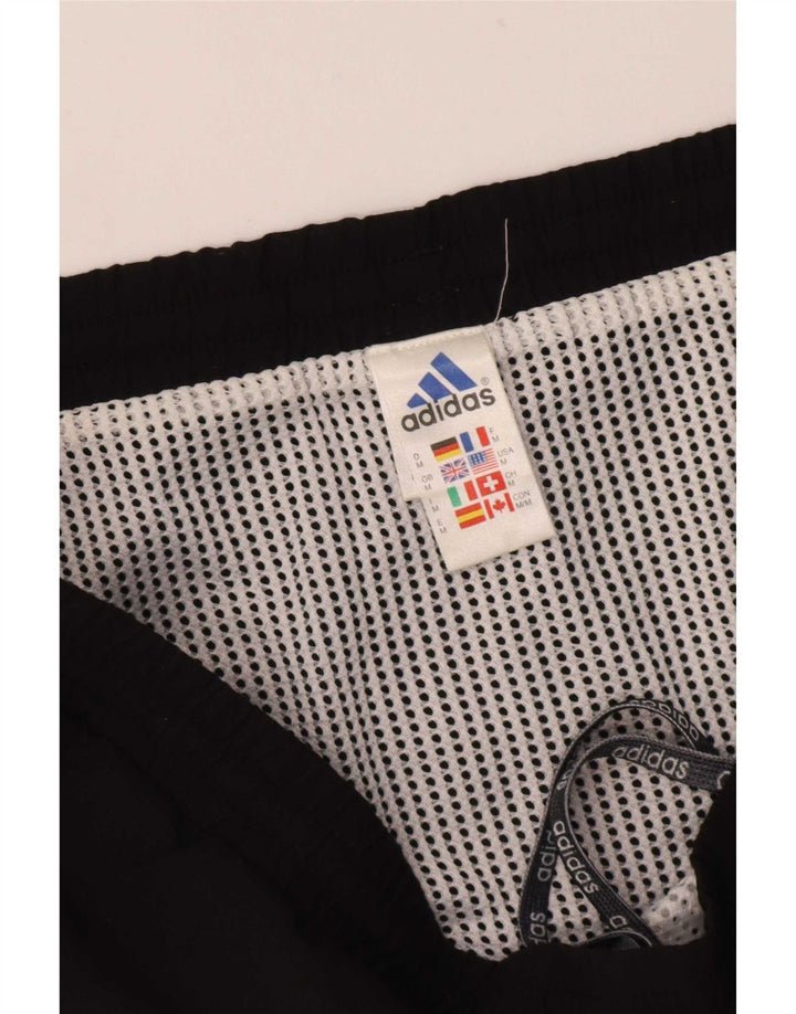 Adidas - Pantalones cortos deportivos para hombre, color negro medio, poliéster