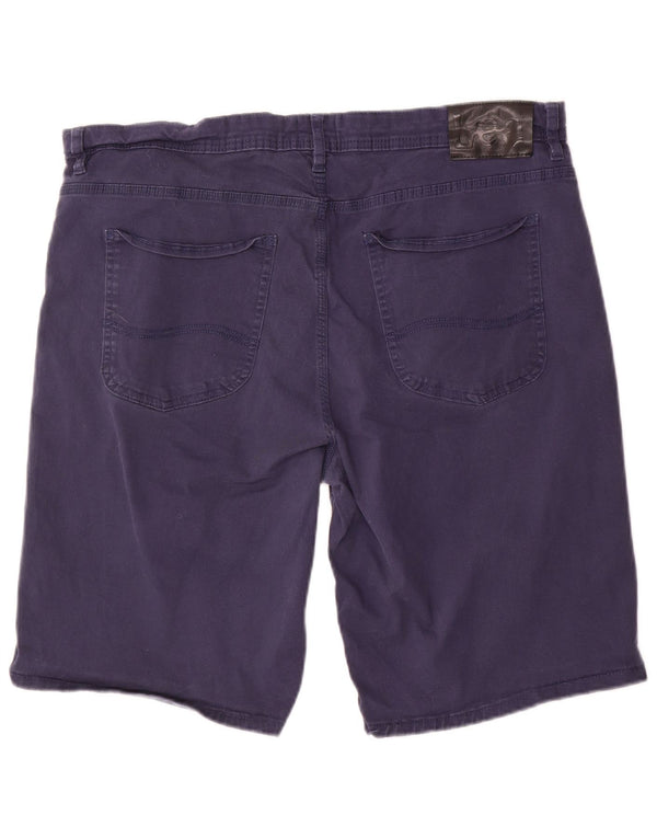 Lee - Pantalones cortos casuales para hombre, talla grande, W36, algodón azul marino