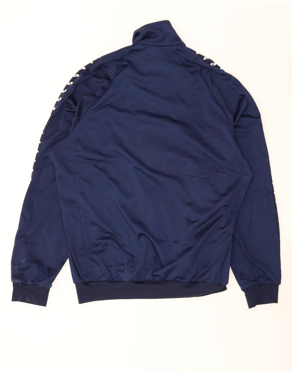 Arena Hombre Graphic Chándal Top Chaqueta XL Azul Marino Colorblock Poliéster