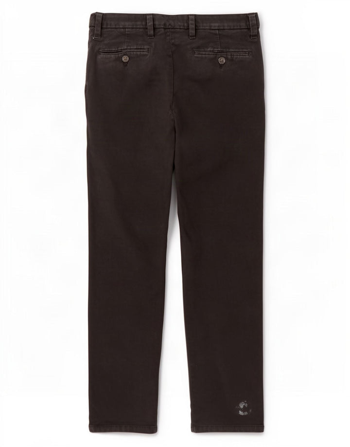 Marks & Spencer Pantalones chinos rectos regulares para hombre W34 L29 Algodón negro