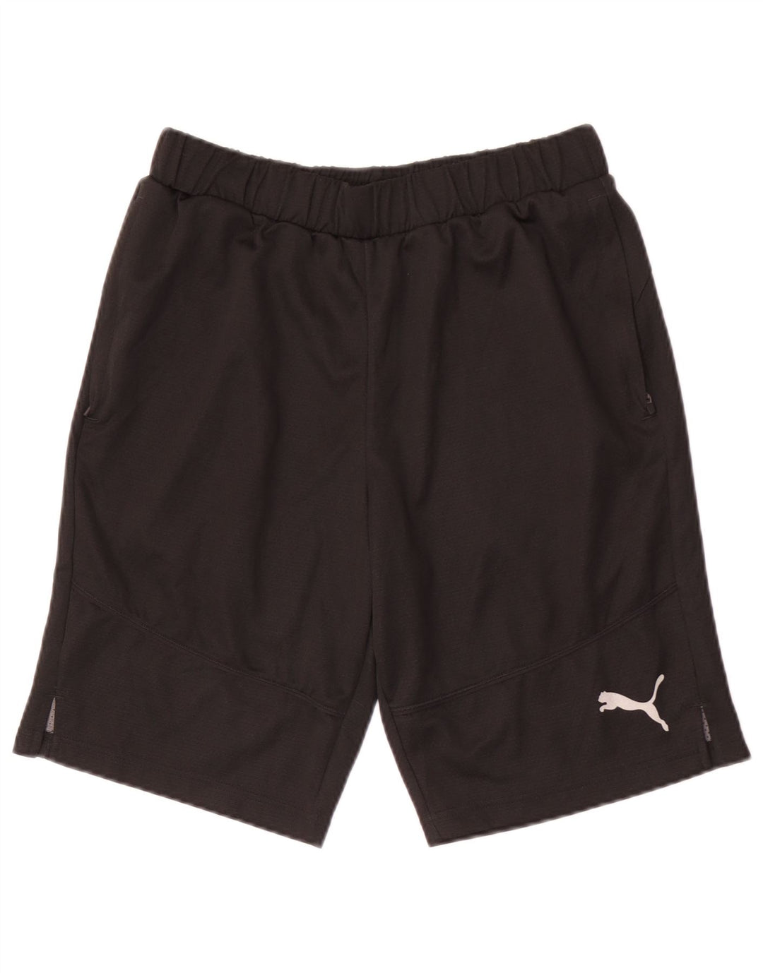 Pantalones cortos deportivos Puma para hombre poliéster negro mediano