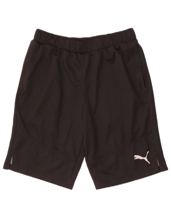 Pantalones cortos deportivos Puma para hombre poliéster negro mediano