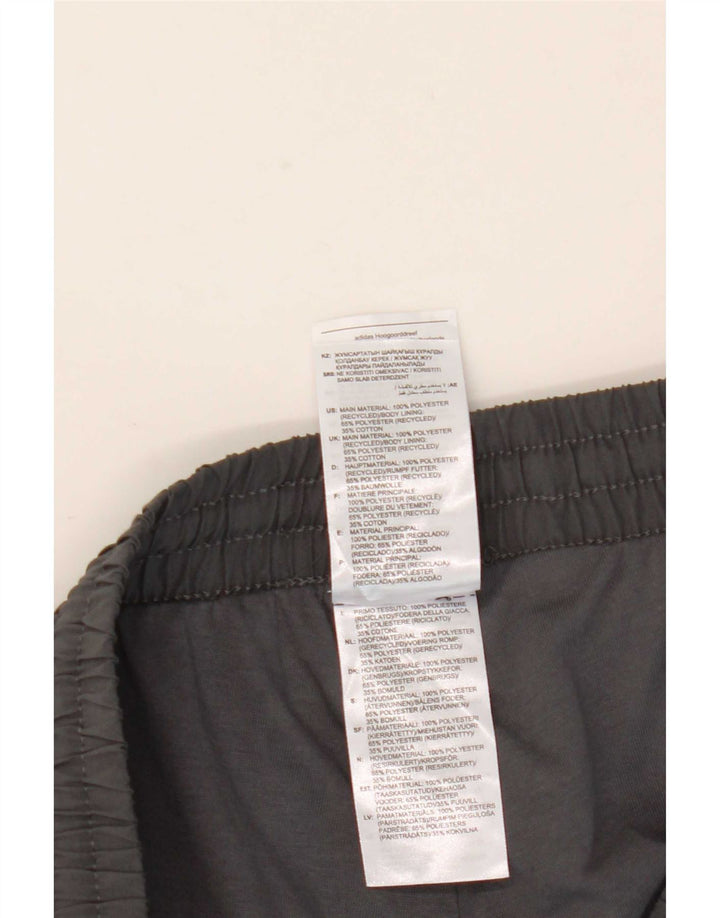 Adidas Hombre Pantalones De Chándal Joggers Grande Gris Poliéster
