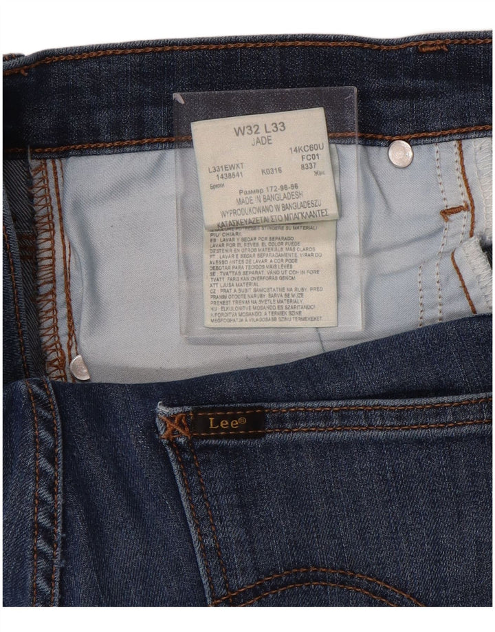 Vaqueros rectos Jade para mujer LEE W32 L32 Algodón azul