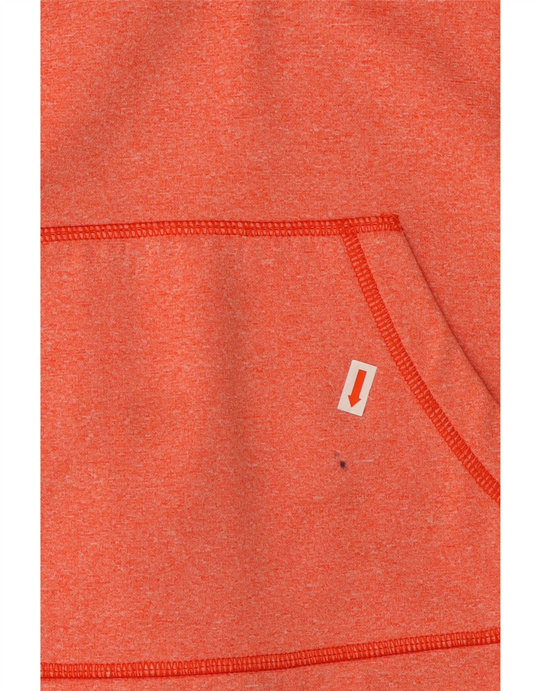 THE NORTH FACE Jersey con capucha gráfico para mujer UK 44 Grande Naranja Poliéster