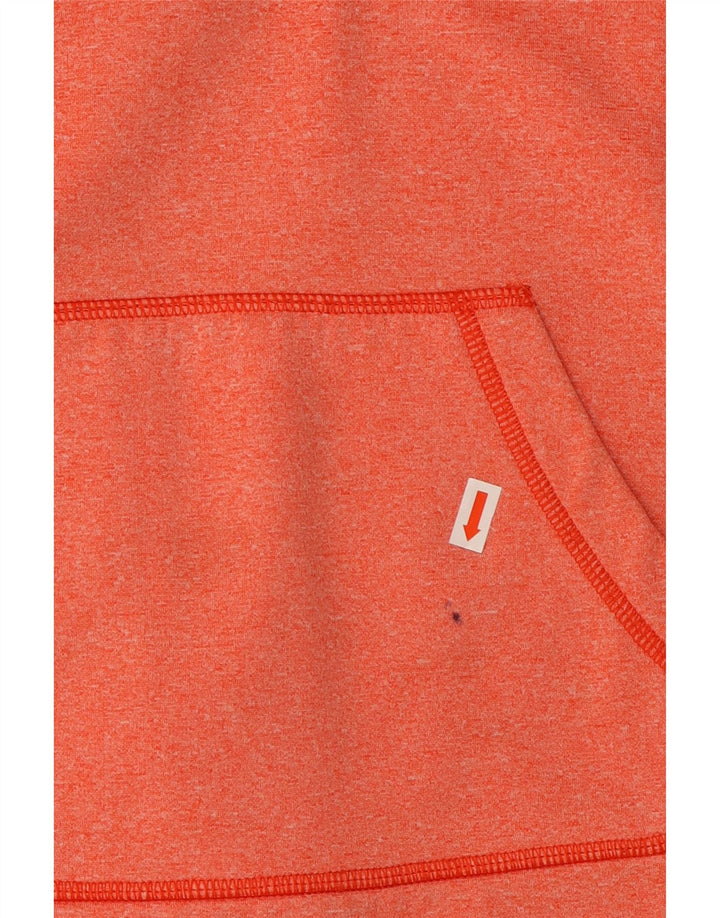 THE NORTH FACE Jersey con capucha gráfico para mujer UK 44 Grande Naranja Poliéster