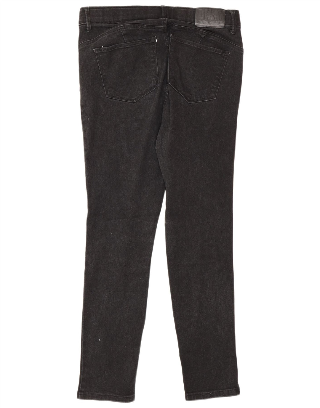 Dkny Mujer Bleecker Shaping Skinny Jeans W30 L28 Algodón Gris