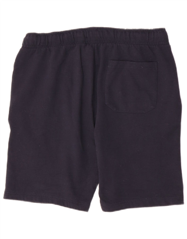 French Connection Pantalones cortos deportivos para hombre de algodón azul marino grande