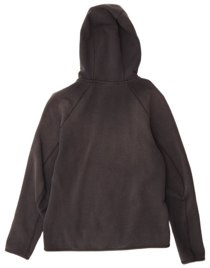 Nike - Sudadera con capucha y cremallera para hombre, talla pequeña, color negro